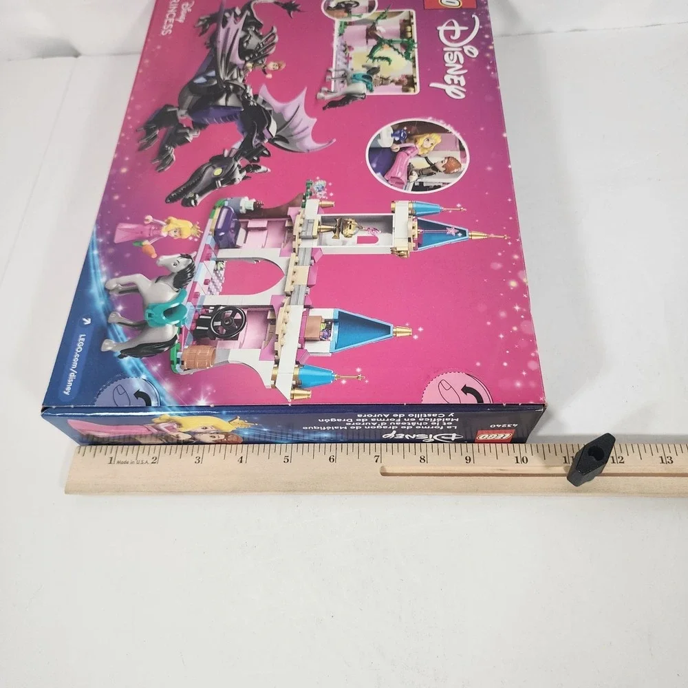 LEGO Disney Princess 43240 Maleficent's Dragon Form & Aurora's Castle NEW Sealed